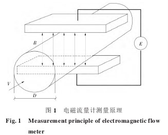 電磁流(liu)量計測量(liang)原理圖