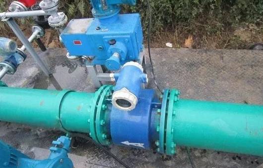 電磁(ci)流量計現(xiàn)場圖