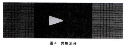 大口徑渦街(jiē)流量計網格劃分(fèn)圖示