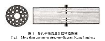 多孔平衡流(liu)量計結構原理(li)圖

