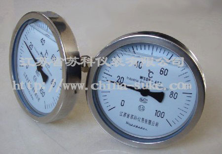 耐震(zhen)雙金屬(shu)溫度計(jì)