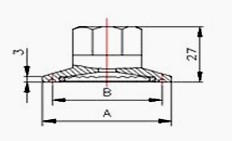 衛生型隔膜(mó)壓力表法蘭(lan)規格