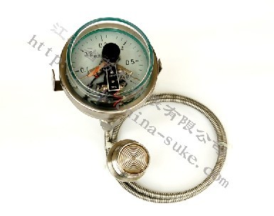 隔離式耐震磁(cí)助電接點壓力表(biao)