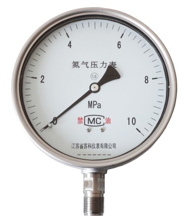 氮氣壓(ya)力表